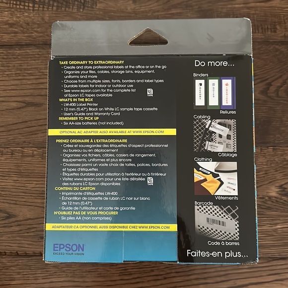Epson LabelWorks LW-400 NIB - Picture 5 of 11